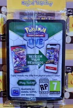 Pokemon Deoxys Sealed Black Star Promo SWSH170 Holo Fusion Strike Prerelease - Image 2