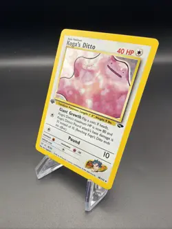 Koga's Ditto - 1st Edition Holo - 10/132 Gym Challenge - Pokemon TCG - 2000 - Image 3