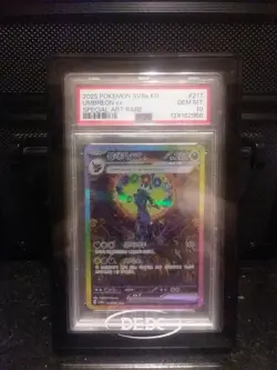 💥💥2025 Pokemon Sv8a Korean Umbreon Ex Special Art Rare...PSA 10⭐⭐ - Image 1