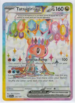 Tatsugiri ex 226/191 Pokemon TCG Ultra Rare Surging Sparks NM - Image 1