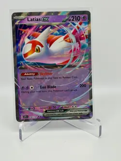 LATIAS EX 076/191 SURGING SPARKS POKEMON (DOUBLE RARE, NM) - Image 1