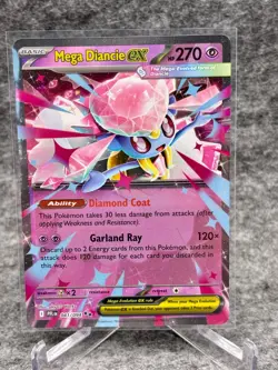 Pokemon Mega Diancie ex Double Rare Phantasmal Flames 041/094 NM - Image 1