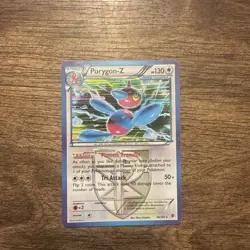PORYGON-Z HOLO RARE 74/101 POKEMON PLASMA BLAST Black & White 10 2013 Stage 2 - Image 1