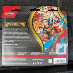 Pokemon - Mega Evolution 3 Packs With Psyduck - New, Sealed - Image 2