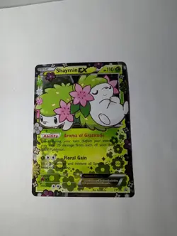 Pokemon TCG Shaymin EX XY148 XY Promo Full Art Holo Basic 110 HP 60 Attack - Image 1