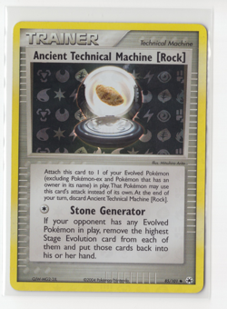 Pokemon TCG Ancient Technical Machine [Rock] 85 EX Hidden Legends Reverse holo M - Image 1