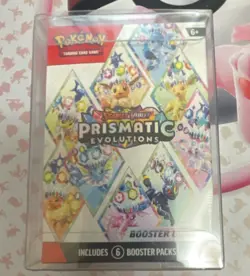 Pokemon Scarlet & Violet Prismatic Evolutions Booster Bundle Box - Image 1
