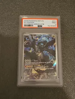 2026 Pokemon Mep En N's Zekrom Ascended Heroes ETB Psa 9 - Image 1