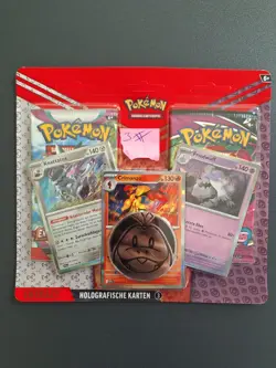 1x Pokemon Enhanced 2-Pack Blister Fusionsangriff Entwicklungen In Paldea Neu #3 - Image 1