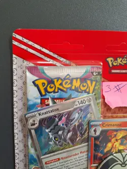 1x Pokemon Enhanced 2-Pack Blister Fusionsangriff Entwicklungen In Paldea Neu #3 - Image 2