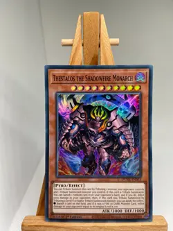 Thestalos The Shadowfire Monarch - Super Rare 1st Ed. DUNE-EN023 - NM - YuGiOh - Image 1