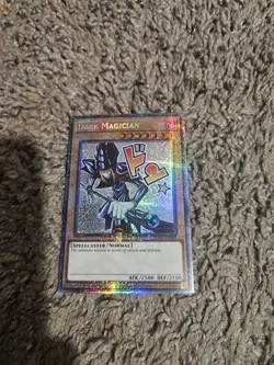 Dark Magician RA05-EN083 Starlight Rare Yu-Gi-Oh Rarity Collection V LP - Image 1