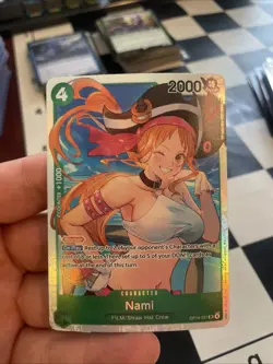 Nami OP14-031 (SR) Azure Sea’s Seven One Piece NM - Image 1