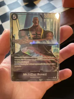 Mr.1 (Daz.Bonez) (Alternate Art) OP14-090 The Azure Sea's Seven Foil - Image 1