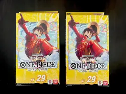(2) One Piece Egghead ENGLISH Starter Deck ST-29 IN HAND! SEALED NEW Ships Now - Image 1