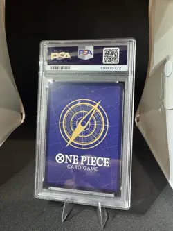 2025 ONE PIECE OP11-092 A FIST OF DIVINE SPEED ALTERNATE ART HELMEPPO PSA 10 EN - Image 2