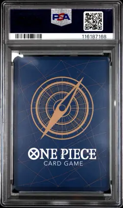 ONE PIECE- ROYAL BLOOD (ENGLISH) LIM OP10 #037 ALTERNATE ART PSA 10 - Image 2