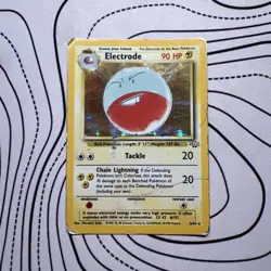 ⚡ Pokemon TCG Electrode 2/64 - Jungle Holo Rare - Vintage - HP ⚡ - Image 1