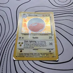 ⚡ Pokemon TCG Electrode 2/64 - Jungle Holo Rare - Vintage - HP ⚡ - Image 2