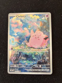 Clefairy 094/088 Perfect Order Full Art Illustration Rare Pokemon Card Near Mint - Image 1