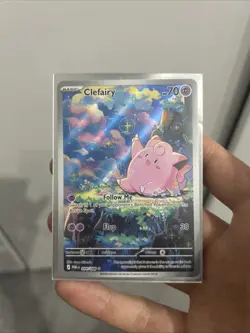 Clefairy 094/088 Perfect Order Full Art Illustration Rare Pokemon Card Near Mint - Image 1
