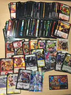 Duel Masters TCG 225 Cards Lot Bulk Japanese Holo Foil Rare normal Mixed Set - Image 1