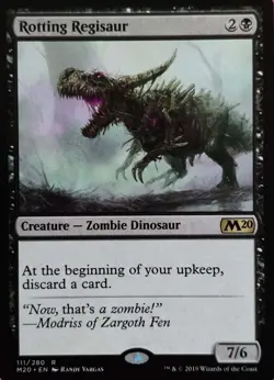 Rotting Regisaur - MTG Magic the Gathering Card - Image 1