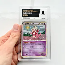 Pokemon 2009 Slowking HOLO Rare ACE Graded 8 Slab Card TCG 1st Edition Heartgold - Image 4
