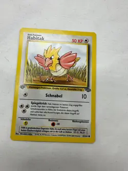 Pokemon Karte TCG Habitak 62/64 Dschungel no Holo Rare Vintage WOTC Deutsch - Image 2