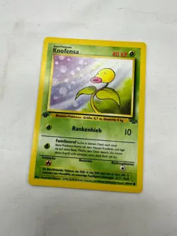 Pokemon Karte TCG Knofensa 49/64 Dschungel no Holo Rare Vintage WOTC Deutsch - Image 2