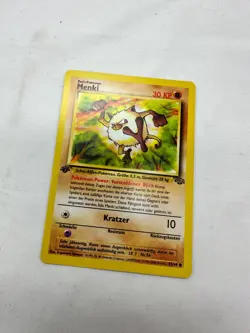 Pokemon Karte TCG Menki 55/64 Dschungel no Holo Rare Vintage WOTC Deutsch - Image 2