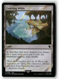 Evolving Wilds (Surge Foil) Commander: Final Fantasy Foil - Image 1