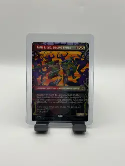 MTG, Raph & Leo, Sibling Rivals $3 ORDER MIN 249 (Showcase) Teenage Mutant Ninj - Image 1