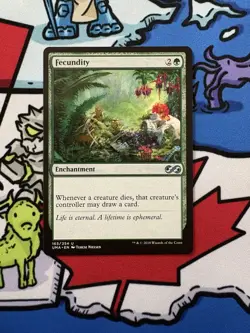 Fecundity x1 Mtg Ultimate Masters - Image 1