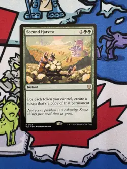 Second Harvest x1 Mtg Bloomburrow Commander - Image 1