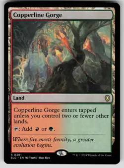 Copperline Gorge Normal R Commander: Bloomburrow 301 NM - Image 1