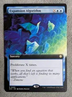 Expansion Algorithm 0069 MTG Commander: Secrets of Strixhaven - Extended Art - Image 1