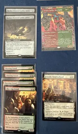 MTG Spider-Man BULK RARE (Regular) - Card Lot (27 Cards) - Image 3