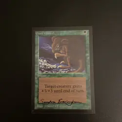 Giant Growth CE Beta Collectors Edition MTG Magic the Gathering Clean! 🔥 - Image 1