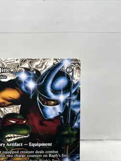 Raph's Jitte (Borderless) Teenage Mutant Ninja Turtles Regular - MTG - Image 3