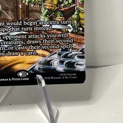 Trouble In Paris Borderless Magic Mtg Teenage Mutant Ninja Turtles Mythic reg - Image 4