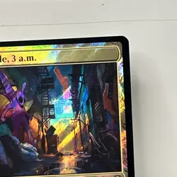 Big Apple, 3 a.m. (Surge Foil) 42 (R) MTG Commander Teenage Mutant Ninja Turtles - Image 3