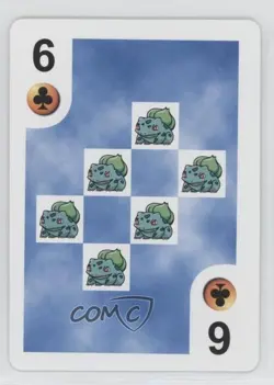 Bulbasaur Hasbro Pokemon Mini Playing Cards Series 1 #6C 1999 - Image 1