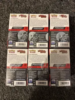 6x Pokemon TCG Destined Rivals 18-Pack Half Booster Box, English, Sealed - Image 3
