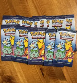 Pokemon 25th Anniversary McDonald’s Promo Sealed Card Packs, [ 12 Total ] - Image 1