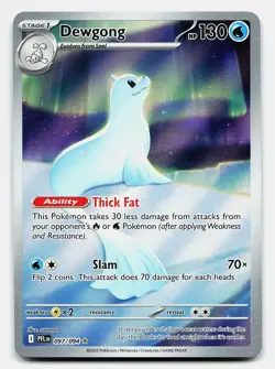 DEWGONG PHANTASMAL FLAMES 097/094 NM ILLUSTRATION RARE POKEMON - Image 2