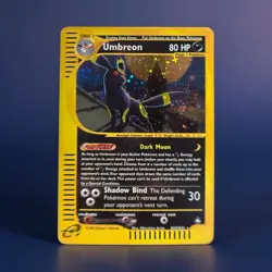 Umbreon H29/H32 Aquapolis Holo Rare 2003 WOTC Pokemon Card NM - Image 1