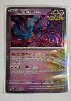 Pokemon TCG Flutter Mane Reverse Hollow 043/131 Prismatic Evolutions Edition - Image 1