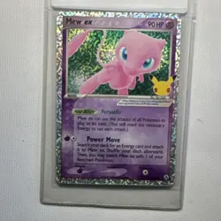 Pokemon Mew EX Ultra Rare Holo 90HP Legend Maker 88/92 2006 Card - Image 1