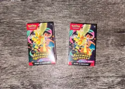 New Sealed Pokemon TCG: Mega Evolution-Ascended Heroes Booster Bundle Lot Of 2 - Image 1